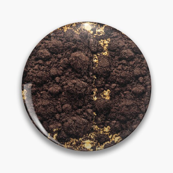 Item preview, Dark Brown Soil with Gold Flecks Texture designed and sold by Piotrek0001.