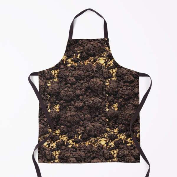 Item preview, Dark Brown Soil with Gold Flecks Texture designed and sold by Piotrek0001.