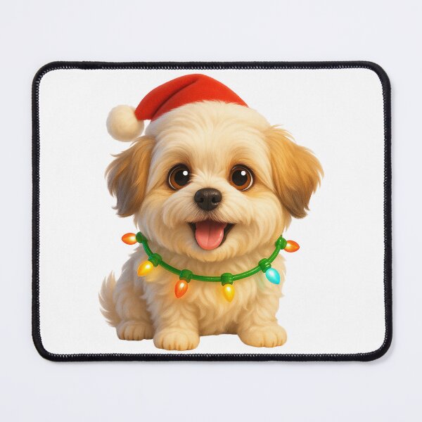 Item preview, Christmas Maltese Shih Tzu Dog designed and sold by Sillytoe.