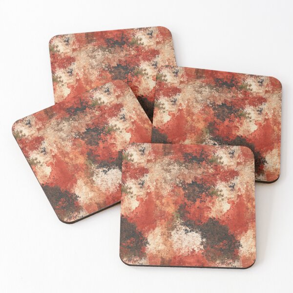 Item preview, Rusty Red and Black Grunge Painted Texture designed and sold by Piotrek0001.
