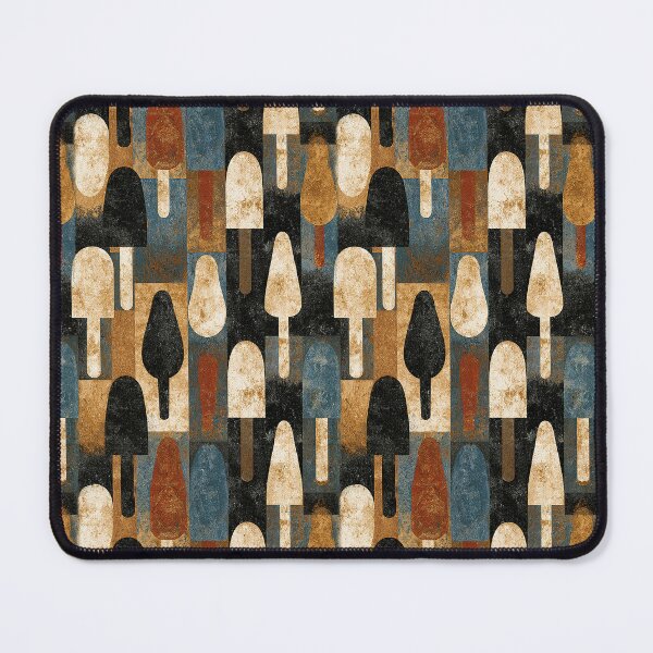 Item preview, Blue and Red Tribal Ikat Geometric Pattern designed and sold by Piotrek0001.