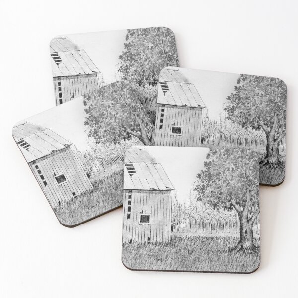 Item preview, Old Barn by the Cornfield designed and sold by DoingTheChores.