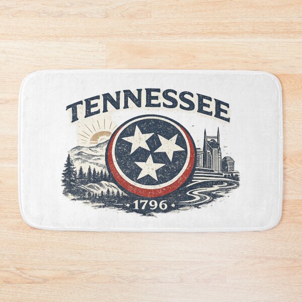 Item preview, Tennessee Minimalist Landmark State Pride Shirt designed and sold by UrbanStatic.