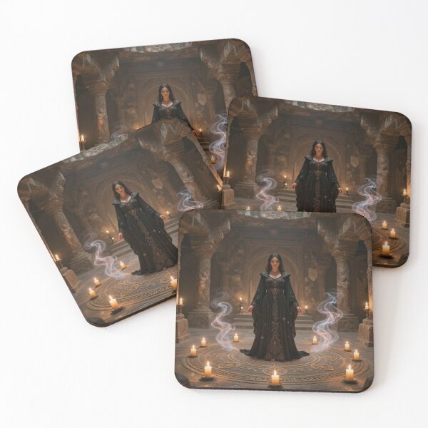 Item preview, Candlelight Mythical Art ancient temple designed and sold by tim tal.