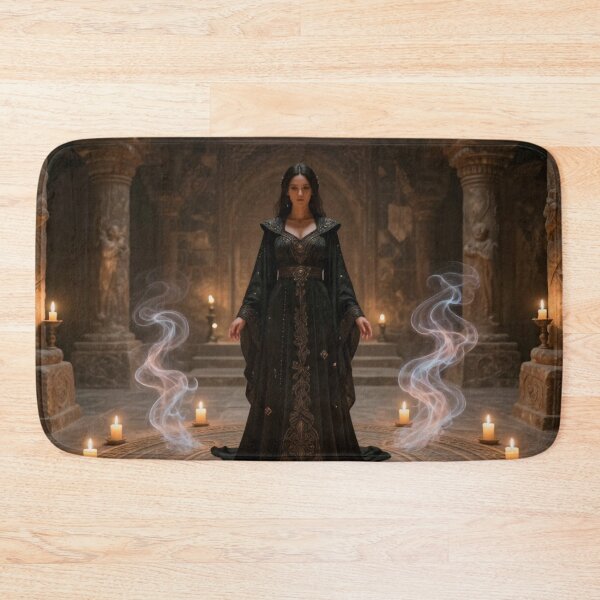 Item preview, Candlelight Mythical Art ancient temple designed and sold by tim tal.