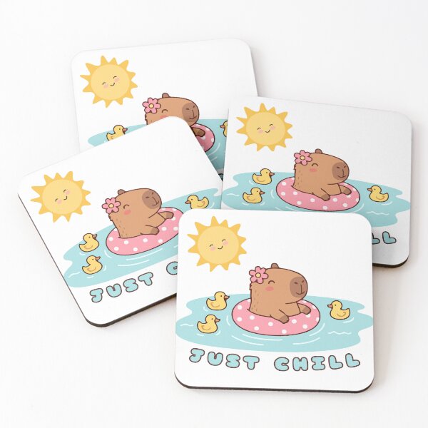 Item preview, Chillin' Capybara designed and sold by Qalam&Pixel.