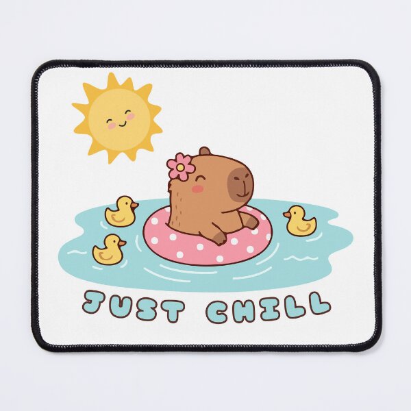 Item preview, Chillin' Capybara designed and sold by Qalam&Pixel.