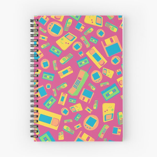 Item preview, 90s Technology Pattern designed and sold by ShiyaDigital.
