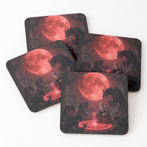 Item preview, Blood Moon Dark Fantasy designed and sold by tim tal.