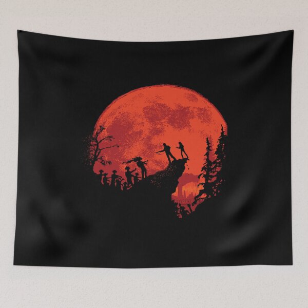 Item preview, The Infected - Zombie Survival Blood Moon Silhouette designed and sold by MrGlayga.