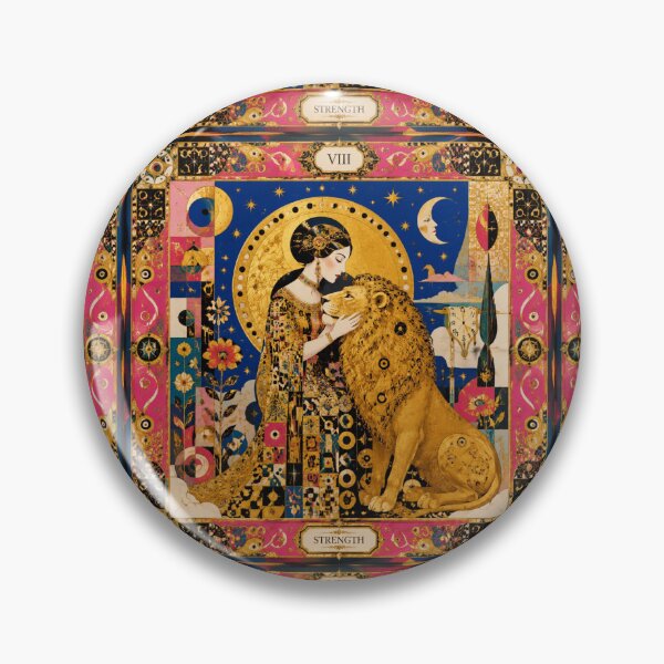 Item preview, Tarot Card Strength. designed and sold by Natalia-Vlad.