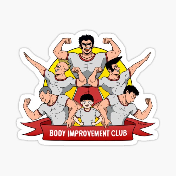 Body Improvement Club! Sticker
