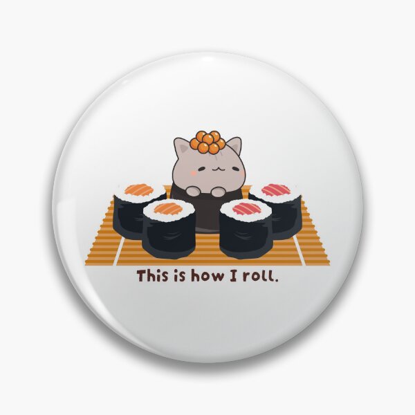 Item preview, Sushi Cat designed and sold by Qalam&Pixel.