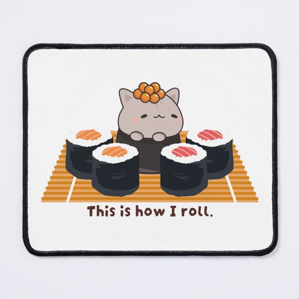 Item preview, Sushi Cat designed and sold by Qalam&Pixel.