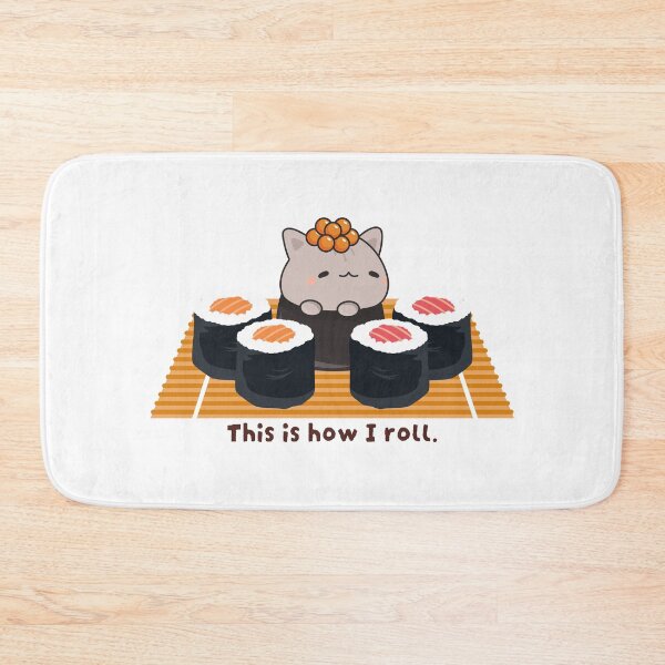 Item preview, Sushi Cat designed and sold by Qalam&Pixel.