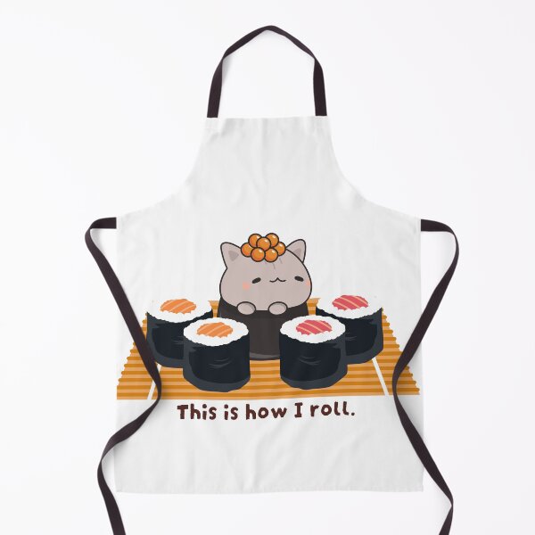 Item preview, Sushi Cat designed and sold by Qalam&Pixel.