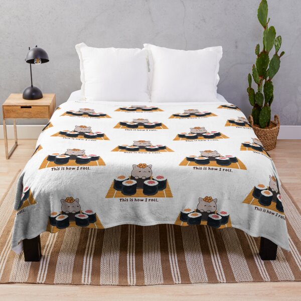 Item preview, Sushi Cat designed and sold by Qalam&Pixel.