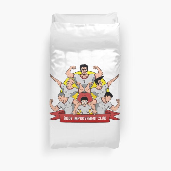Body Improvement Club! Duvet Cover