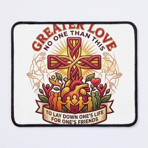Item preview, Greater love has no one than this designed and sold by likbatonboot.