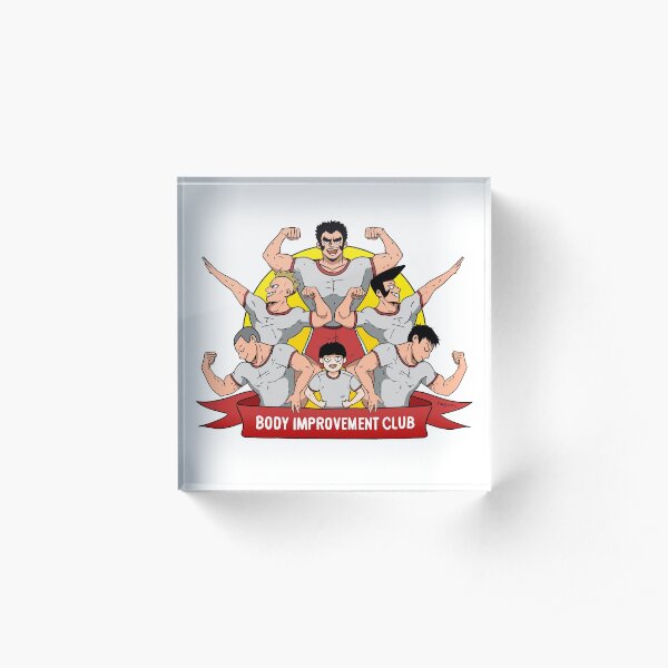 Body Improvement Club! Acrylic Block
