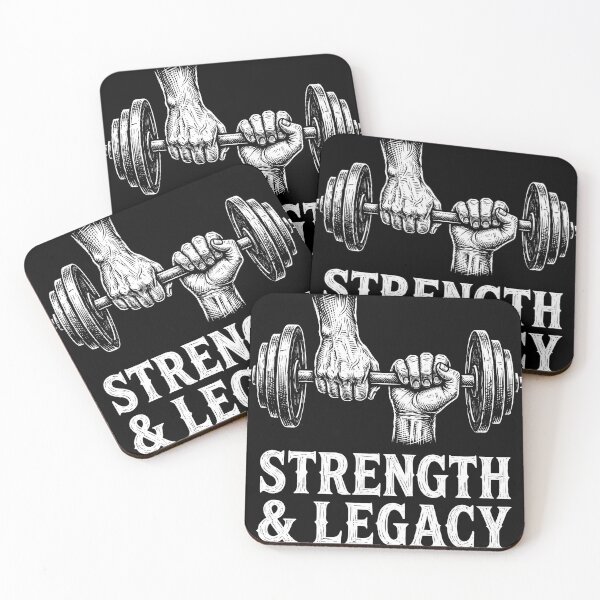 Item preview, Strength and Legacy Barbell Gym Father's Day designed and sold by TeNovaStudio.