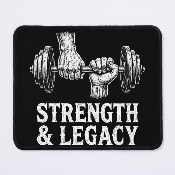 Item preview, Strength and Legacy Barbell Gym Father's Day designed and sold by TeNovaStudio.