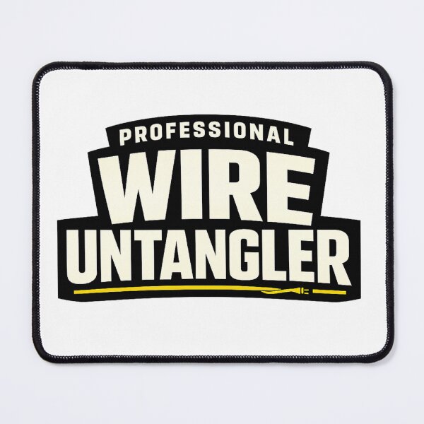 Item preview, Professional Wire Untangler Funny Electrician Gift Shirt designed and sold by The Daily Goods.