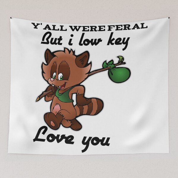 Item preview, Y’all wereferal but i low key love you designed and sold by leicha.