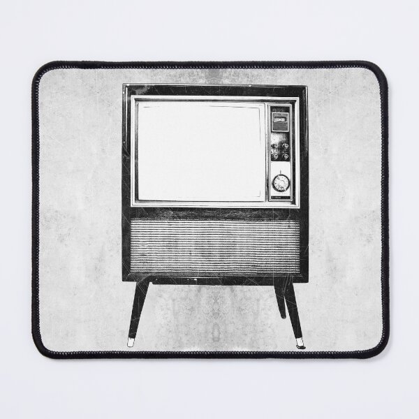 Item preview, Vintage Wood-Cased Console Television Set Empty Screen designed and sold by Ghoul Enterprises.