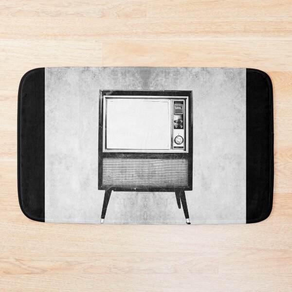Artikelvorschau, Vintage-Fernsehgerät mit Holzgehäuse und leerem Bildschirm entworfen und verkauft von Ghoul Enterprises.
