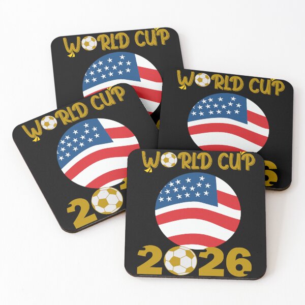 Item preview, World Cup 2026 USA Soccer Design – Football Fan Graphic T-Shirt designed and sold by KostekArtShop.