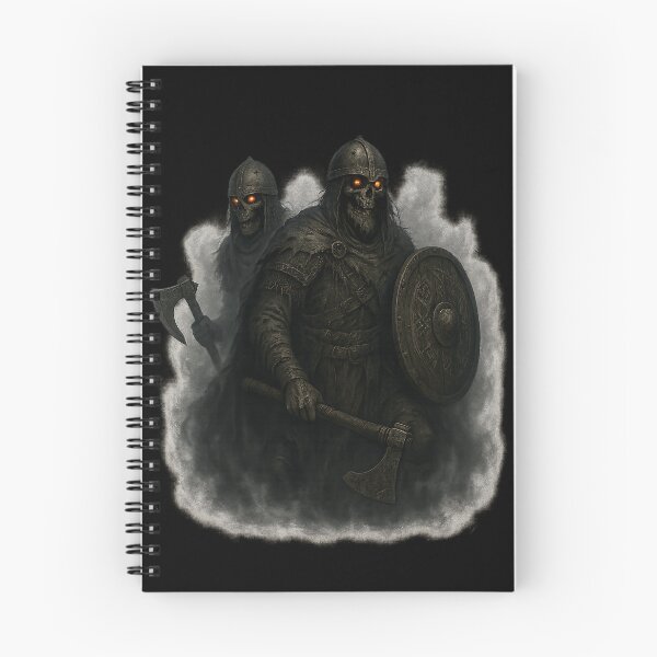 Item preview, Draugr Shieldwall Undead Viking Skeletons Glow Eyes designed and sold by Mythborn Saga.