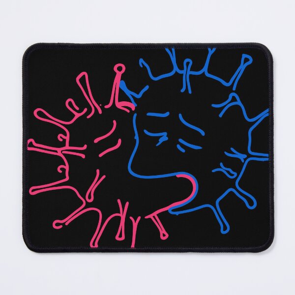 Item preview, Coronavirus and Hantavirus - Surreal Virus Kiss Concept designed and sold by ModdiesColors.