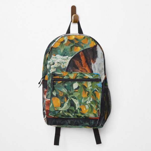 Item preview, Cats and Rabbits in an Orange Grove designed and sold by FlowerSeller1.
