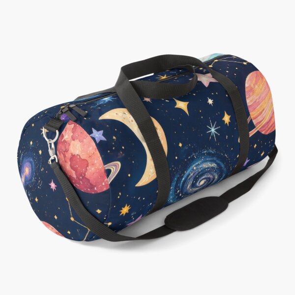 Item preview, Celestial Stars Planets Colourful Cosmic Pattern Artwork designed and sold by ArtComixHaven.