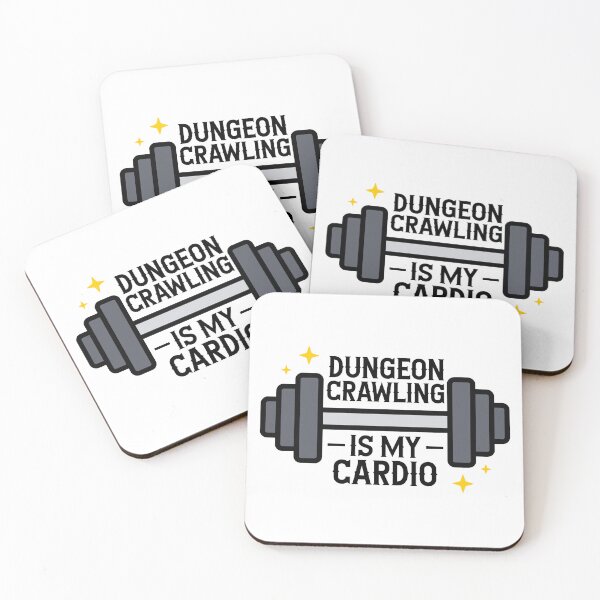 Item preview, Dungeons Crawling is my Cardio designed and sold by megogilvie.