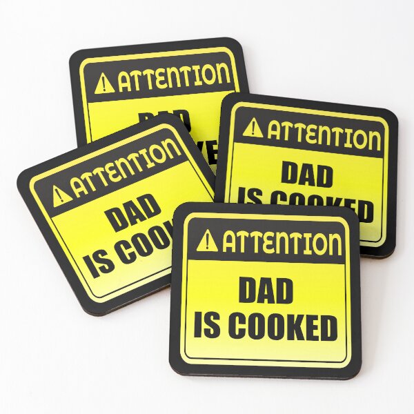 Item preview, Attention Dad designed and sold by minimalartstory.