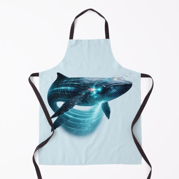 Item preview, Glitch Whale Deep Scan Sonar Neon Glitchbeasts designed and sold by GhezArt.