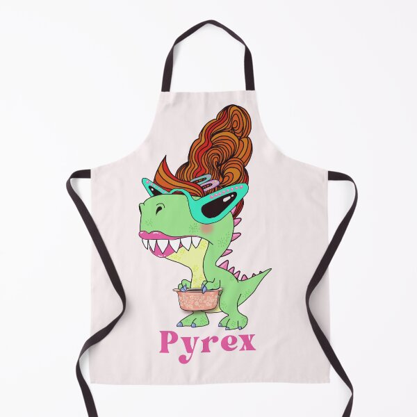 Item preview, T Rex Pyrex. designed and sold by MsBrillMakes.