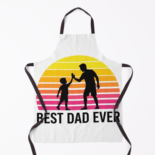 Item preview, Best Dad Ever Retro Sunset Father's Day designed and sold by TeNovaStudio.