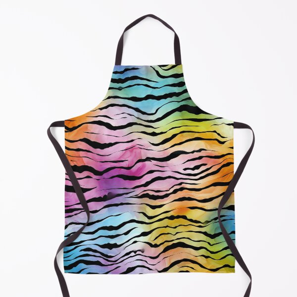 Item preview, Pastel Rainbow Zebra Stripe Pattern designed and sold by WatercolorLane.