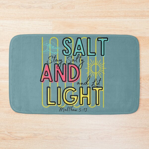 Item preview, Salt and Light Matthew 5:13 Stay Salty and Lit Christian Beach Lover Sun and Waves designed and sold by Forevermore.