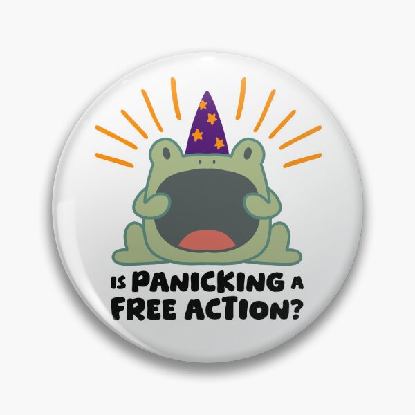 Item preview, In Panicking a Free Action? designed and sold by megogilvie.