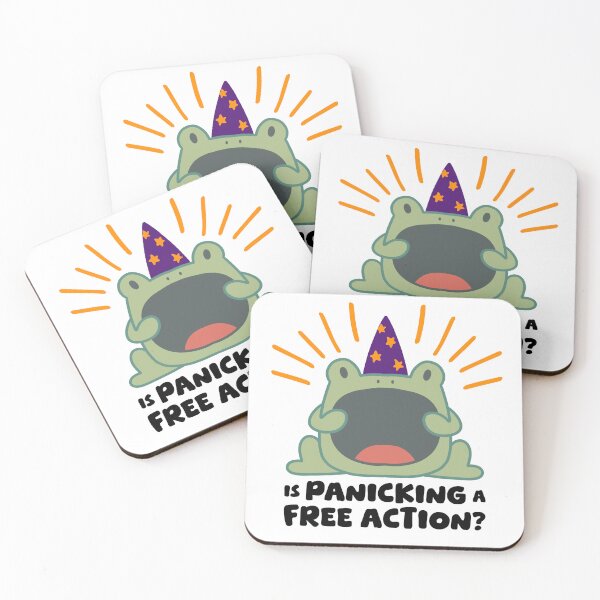 Item preview, In Panicking a Free Action? designed and sold by megogilvie.