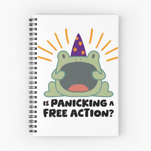 Item preview, In Panicking a Free Action? designed and sold by megogilvie.