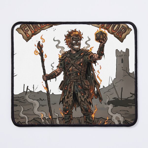 Item preview, Fireball Survivor designed and sold by H4O4.