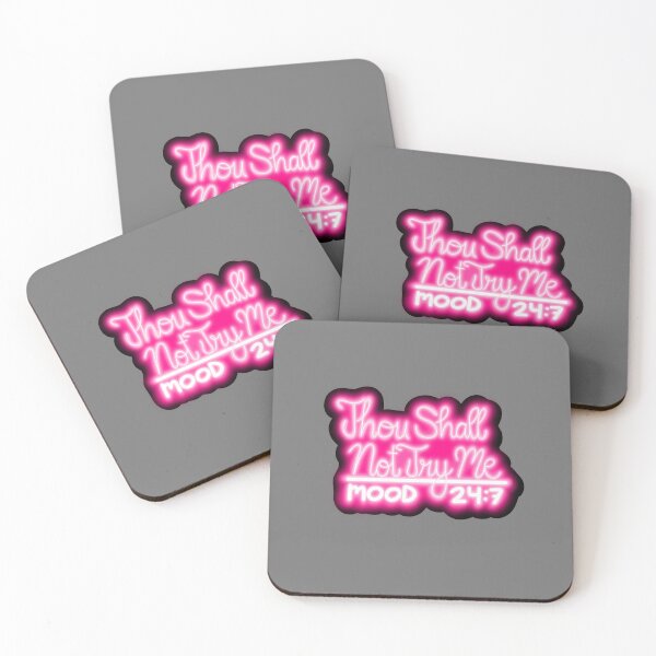 Item preview, Vivid Magenta Noir Sarcasm_V2_black outline_no shadow designed and sold by Kaimarbe | Cute Stickers & Apparel.