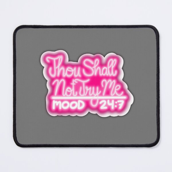 Item preview, Vivid Magenta Noir Sarcasm_V2_white outline_shadow designed and sold by Kaimarbe | Cute Stickers & Apparel.