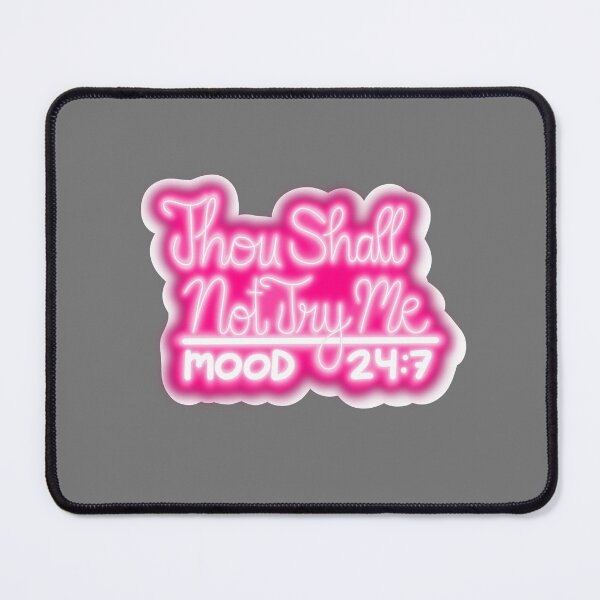 Item preview, Vivid Magenta Noir Sarcasm_V2_white outline_no shadow designed and sold by Kaimarbe | Cute Stickers & Apparel.