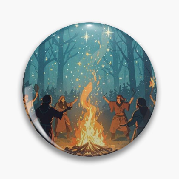 Item preview, Walpurgis Night Celebration: The Great Bonfire designed and sold by NeyhineAngelionShop.